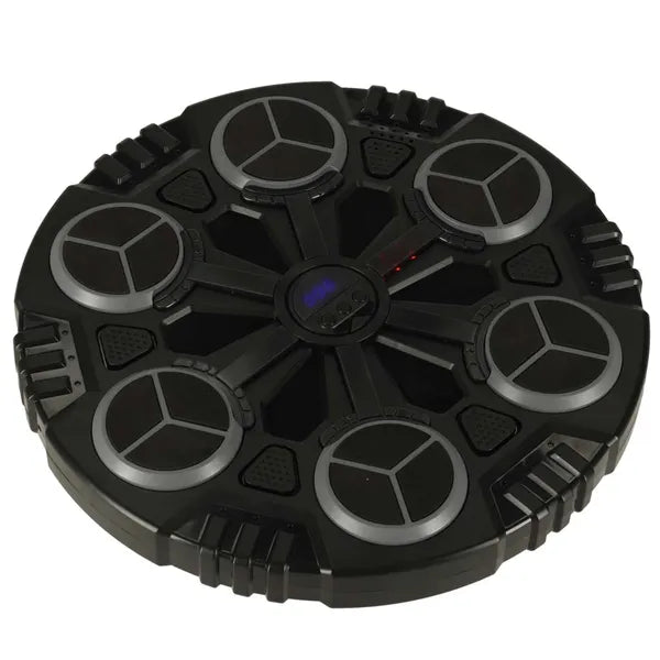 Fali bokszedző LED céltábla Bluetooth zenével, USB-töltéssel, 35,5 cm