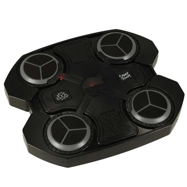 LED falra szerelhető bokszcél Bluetooth zenelejátszóval, USB-s akkumulátor