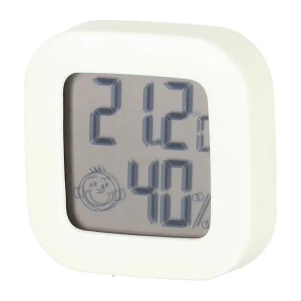 LCD digitális szobai hő- és páratartalom mérő, -50–70 °C, 10–90 % RH