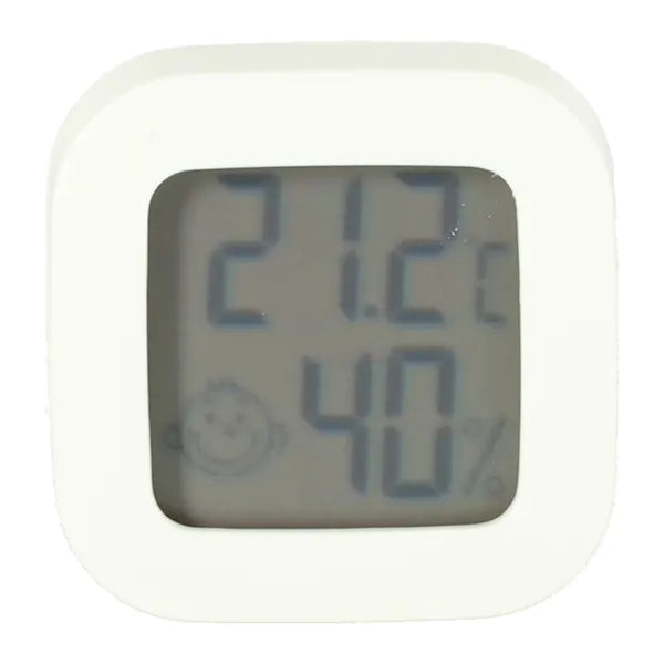 LCD digitális szobai hő- és páratartalom mérő, -50–70 °C, 10–90 % RH