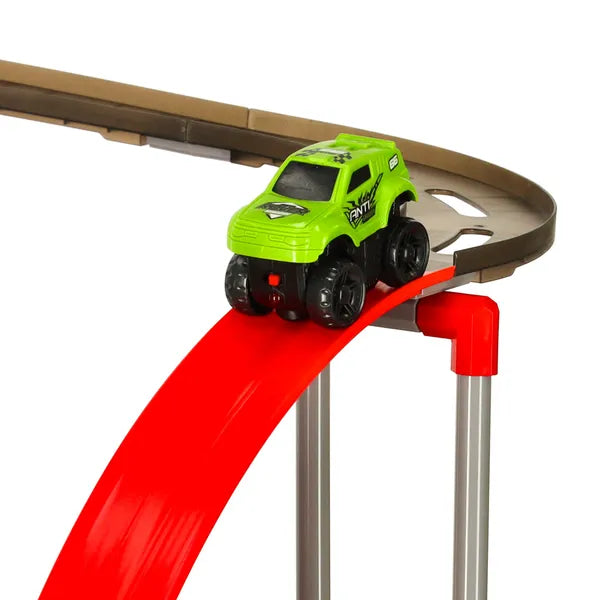 Antigravitációs mágneses autópálya XXL készlet, 175 db, 130 cm, 3+ év