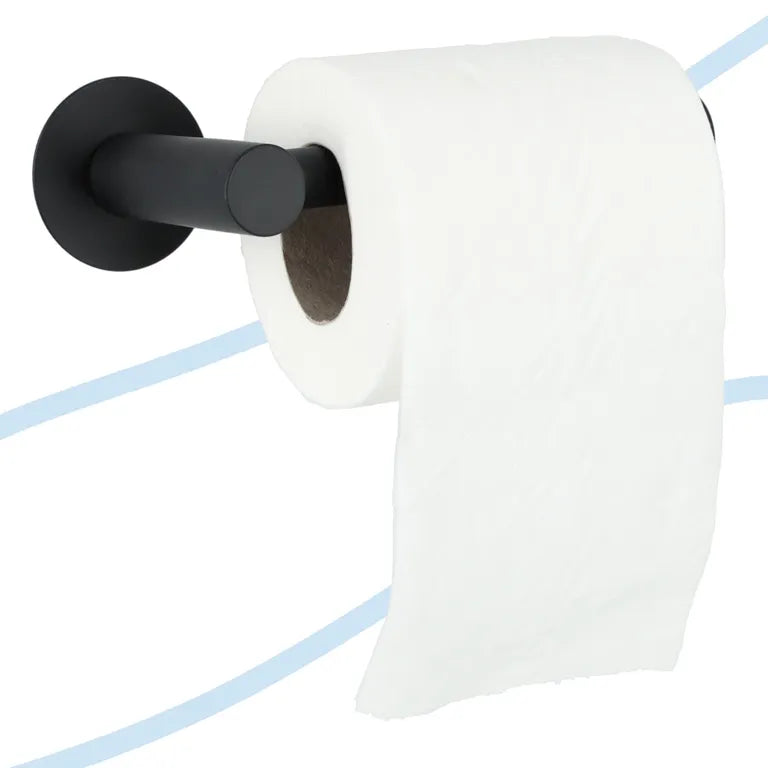 Loft WC Papírtartó, Fekete Színben
