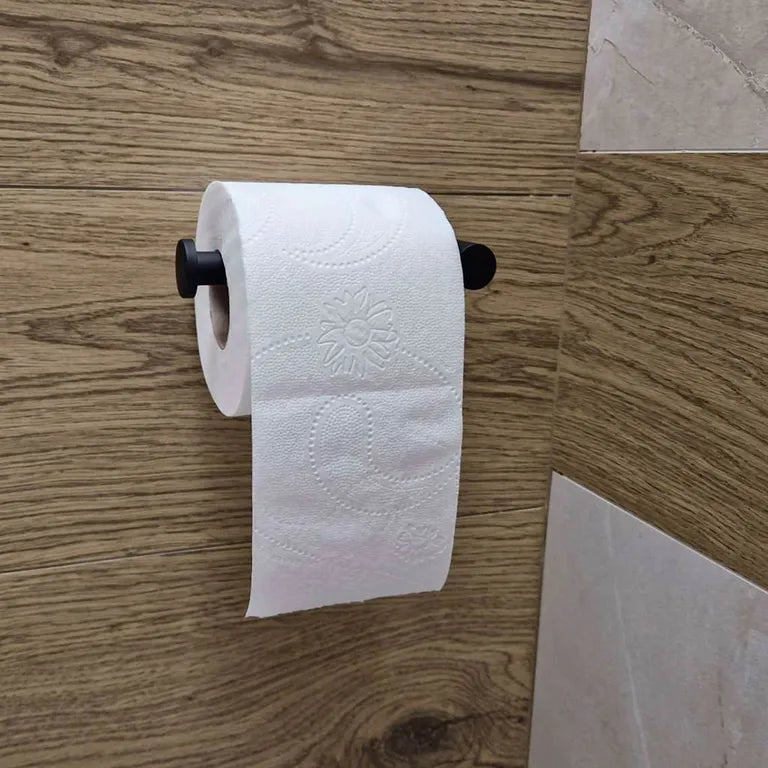 Loft WC Papírtartó, Fekete Színben
