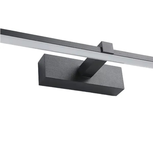 Fekete led fürdőszobai tükörlámpa 60 cm
