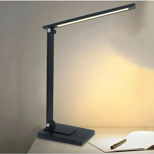 LED asztali lámpa USB-C táppal, dimmelhető fényerővel és 5-fokozatú színhővel