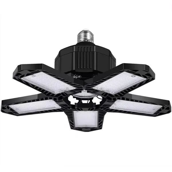 Összecsukható led mennyezeti lámpa e27, 125 led, 50w