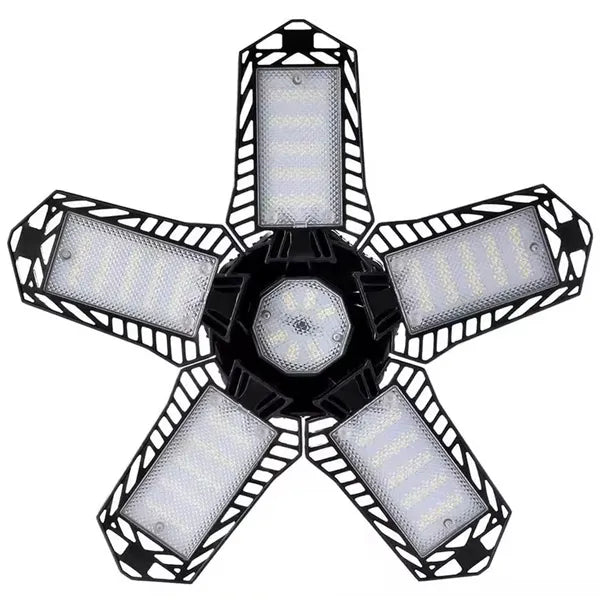Összecsukható led mennyezeti lámpa e27, 125 led, 50w