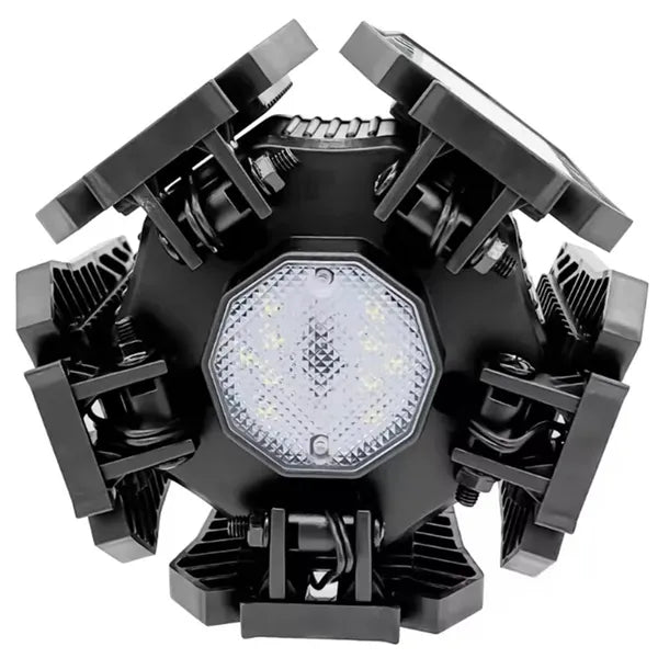 Összecsukható led mennyezeti lámpa e27, 125 led, 50w