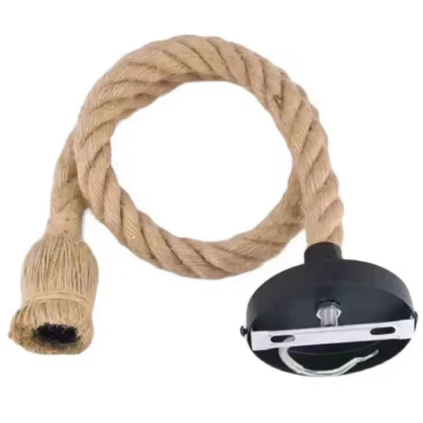 Loft juta mennyezeti lámpa e27