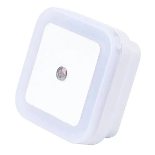 LED éjszakai fény fényérzékelővel, konnektoros, 1 W, fehér