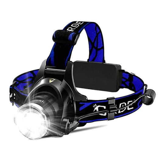 Fejlámpa CREE XM-L T6Z, 1800 lm, ZOOM, IPX4, akkumulátor nélkül