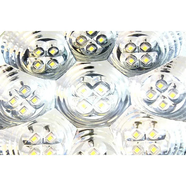 LED mennyezeti lámpa, PIR mozgásérzékelő, 36 LED, 8 W, 6000 K, Ø21 cm
