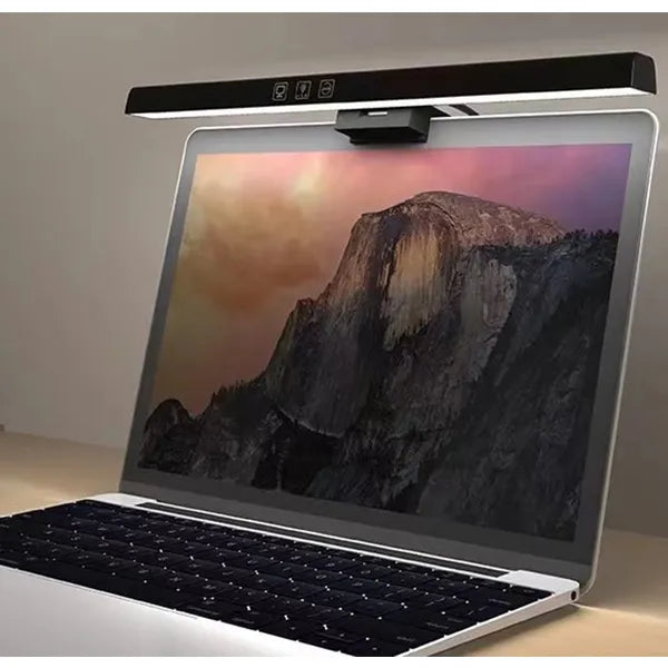 Monitorra rögzíthető USB LED lámpa, 5 W, 33 cm, 3 fényhőmérséklet