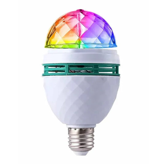 Energiahatékony színes LED diszkó izzó E27 foglalathoz, 16 W, fehér