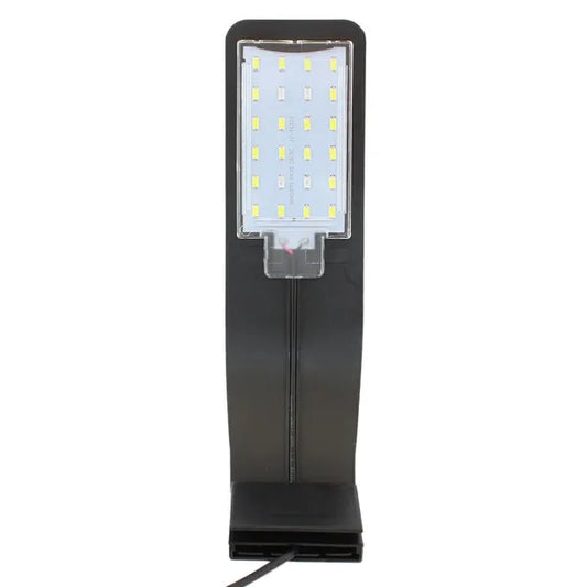 Energiatakarékos 8,7 W LED akvárium lámpa 24 LED (20 fehér + 4 kék), 23-50 cm