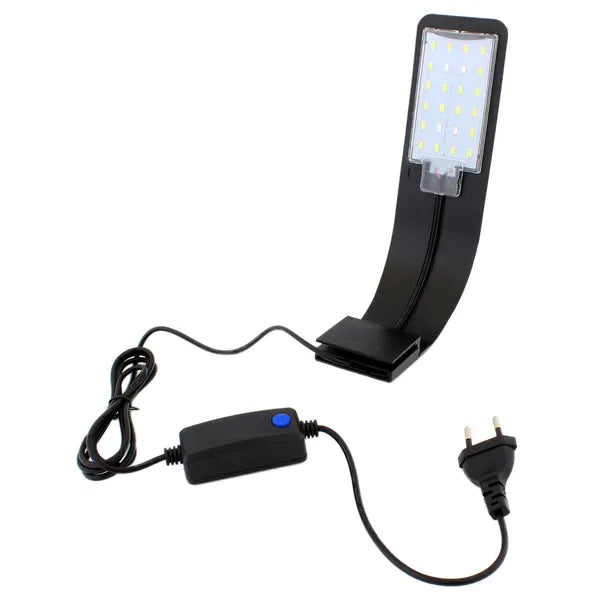 ZD80A akvárium LED lámpa, 8,7 W, 24 LED, 23–50 cm, max 5 mm üveg