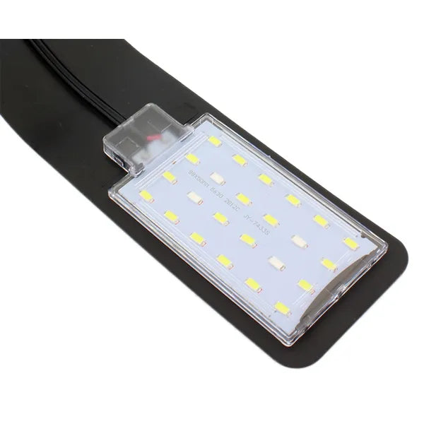 ZD80A akvárium LED lámpa, 8,7 W, 24 LED, 23–50 cm, max 5 mm üveg