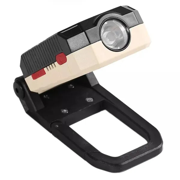 Akkumulátoros COB LED munkalámpa, 8 W, mágneses talp, 2200 mAh