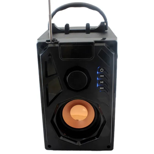ZS53 hordozható Bluetooth oszlop hangszóró 10 W FM rádió, USB/microSD