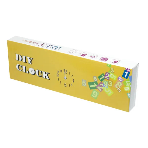 Nagyméretű fekete DIY öntapadós falióra, 80–120 cm, 4 szám