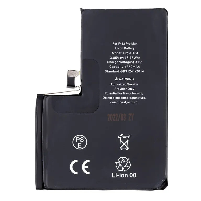 Akkumulátor pro iPhone 13 Pro Max 4352mAh Li-Ion (Tömeges)