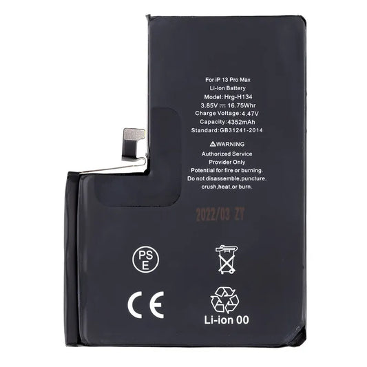 Akkumulátor pro iPhone 13 Pro Max 4352mAh Li-Ion (Tömeges)