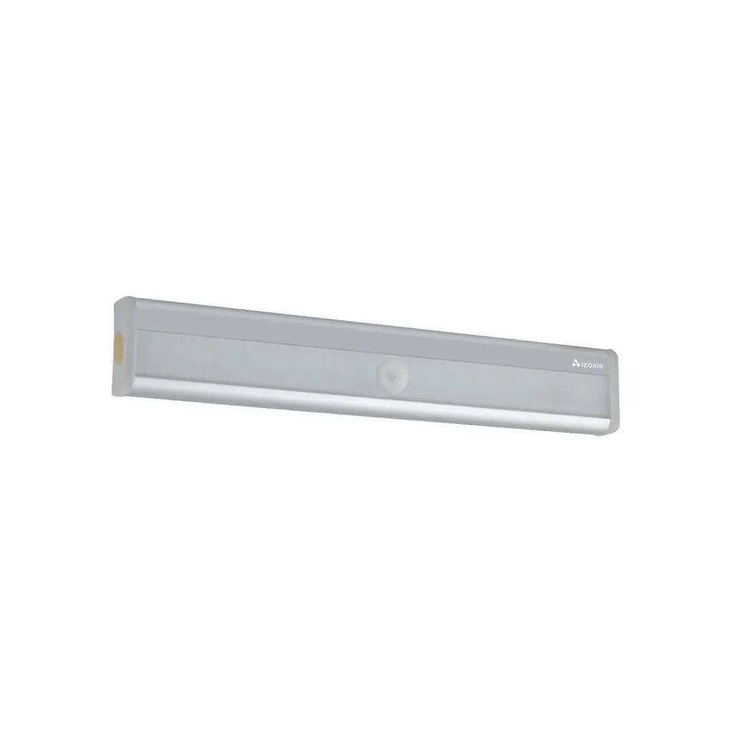 Automata LED szekrényvilágítás beépített mozgás- és fényérzékelővel, mágneses rögzítéssel, AAA elemes, 80 Lumen, 1 W, 3x19x1,2 cm