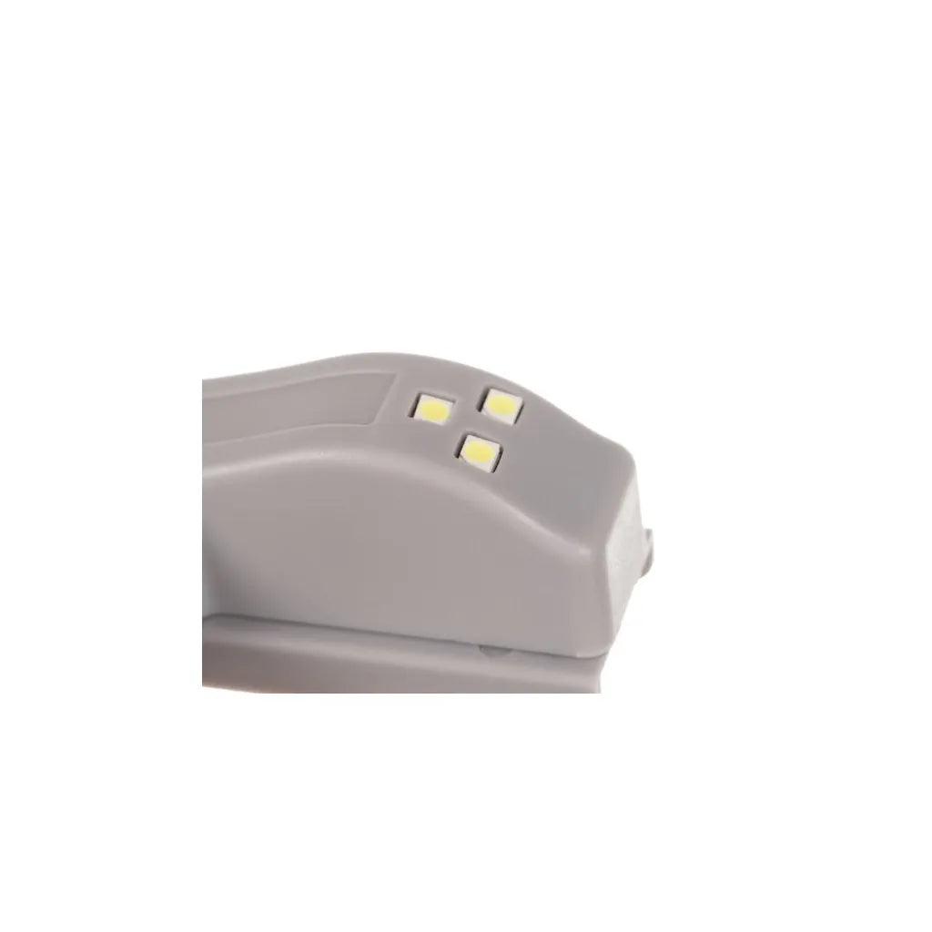 Szekrény LED lámpa nyitásérzékelővel, energiatakarékos, automata, 3 db LED-el, 2 W, szürke, IP20
