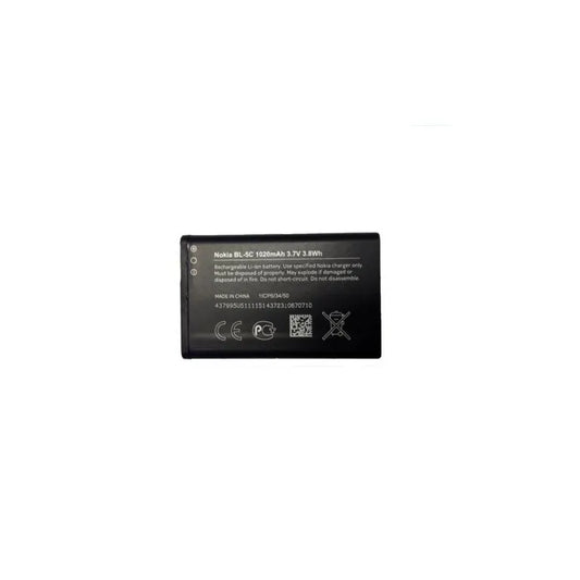 BL-5C Nokia 1020mAh Li-Ion akkumulátor (ömlesztett)