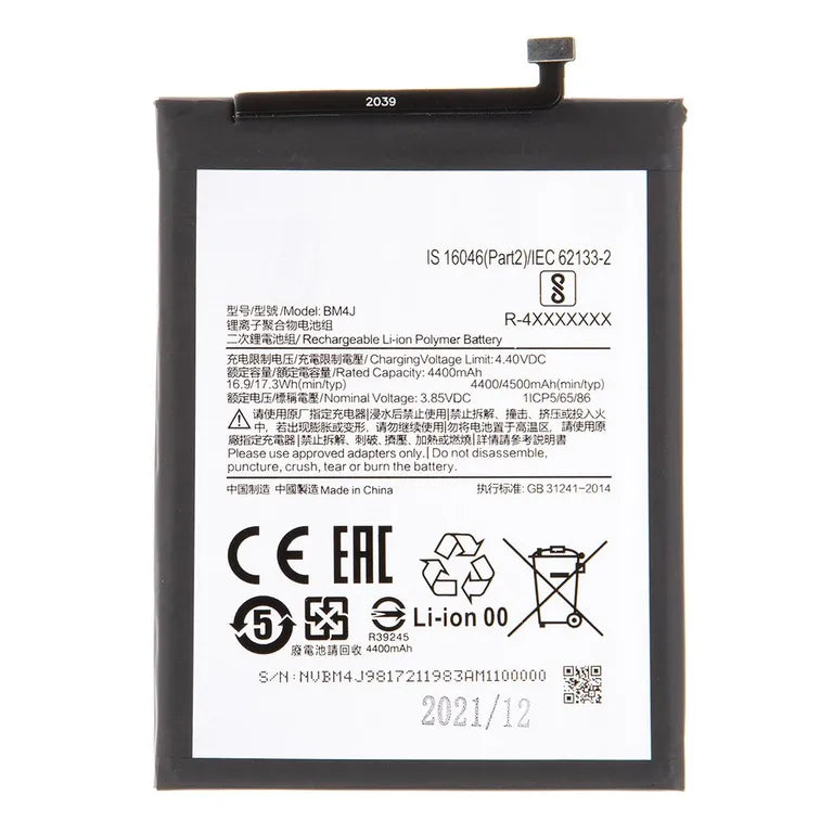 BM4J Xiaomi akkumulátor 4500mAh (OEM)