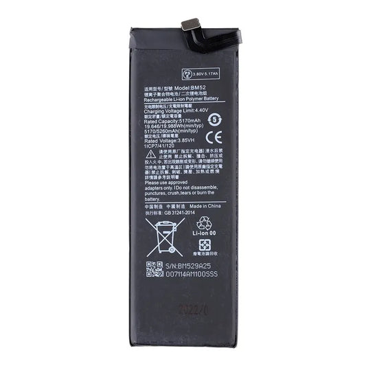 BM52 Xiaomi akkumulátor 5260mAh (OEM)