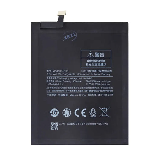 BN31 Xiaomi akkumulátor 3080mAh (OEM)