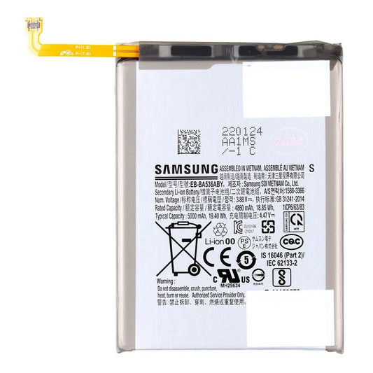 EB-BA536ABY Samsung Baterie Li-Ion 5000mAh (szervizcsomag)