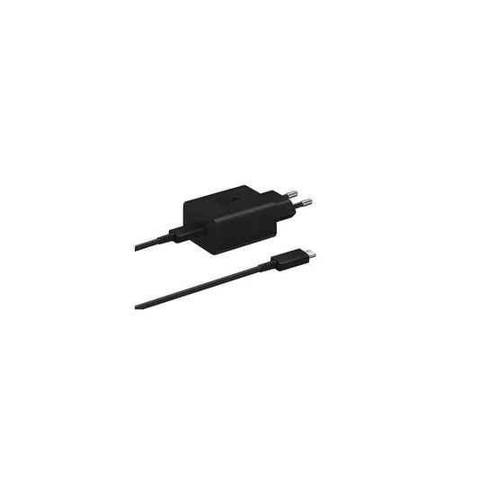 EP-T1510EBE + EP-DA705BBE Samsung 15W-os utazási töltő + USB-C/USB-C adatkábel fekete (OOB Bulk)