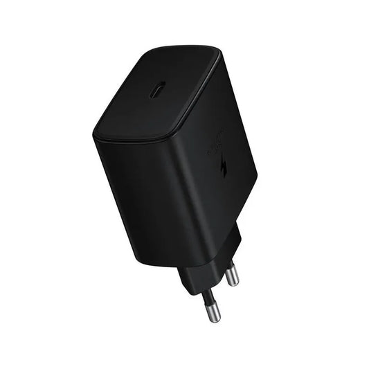 EP-TA845EBE Samsung Quickcharge USB-C 45W-os utazási töltő fekete (OOB Bulk)