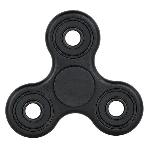 6 db fidget spinner szett, ABS, kerámia csapágy, 7,5 cm, piros/kék/fekete