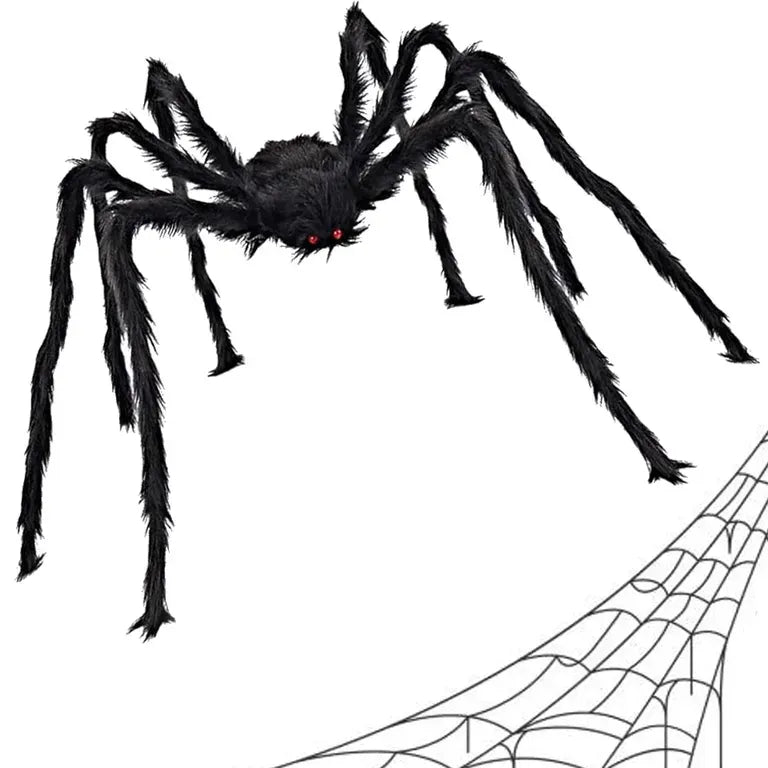 Halloween-i Hatalmas Tarantula Dekoráció: Félelmetesen Valósághű Pók