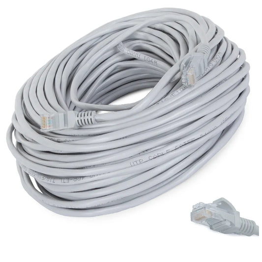 Ethernet LAN kábel, cat5e, szürke, 30 m