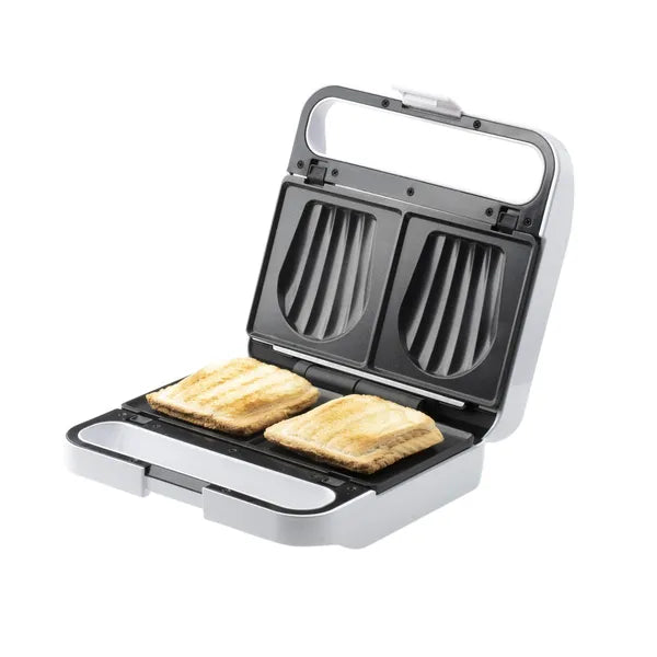 Adler AD 3070 2 az 1-ben szendvics- és grillsütő, 850 W, fehér