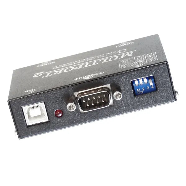 Multiport RS-232 elosztó pénztárnyomtatóhoz, 2 számítógéphez