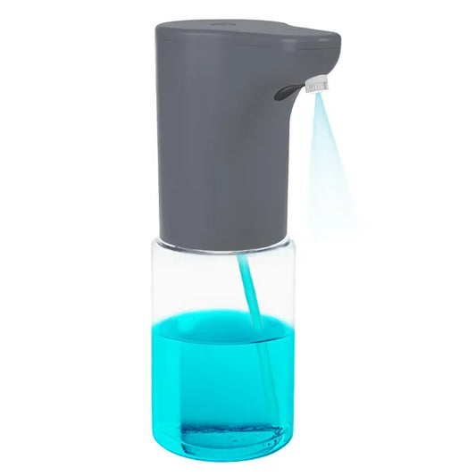 Automata érintésmentes szappan- és fertőtlenítő adagoló, 300 ml, szürke