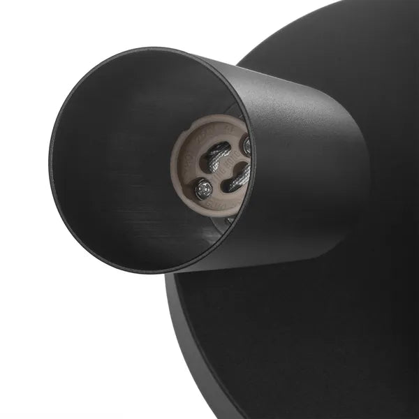 Állítható alumínium mennyezeti spotlámpa, 3×GU10, 55×100 mm, matt fekete