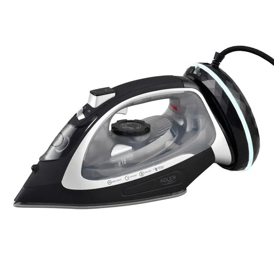 Vezeték nélküli gőzölős vasaló, 2800 W, kerámia talp, 300 ml – Adler AD 5043