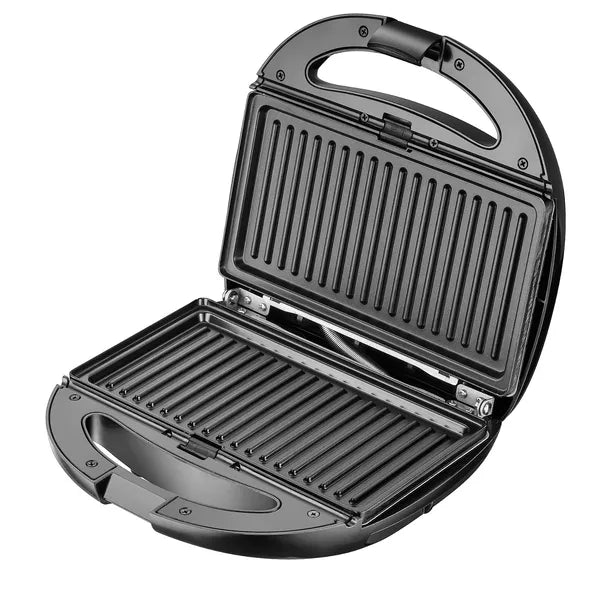 5 az 1-ben multifunkciós szendvicssütő, gofri- és kontaktgrill, 1200 W