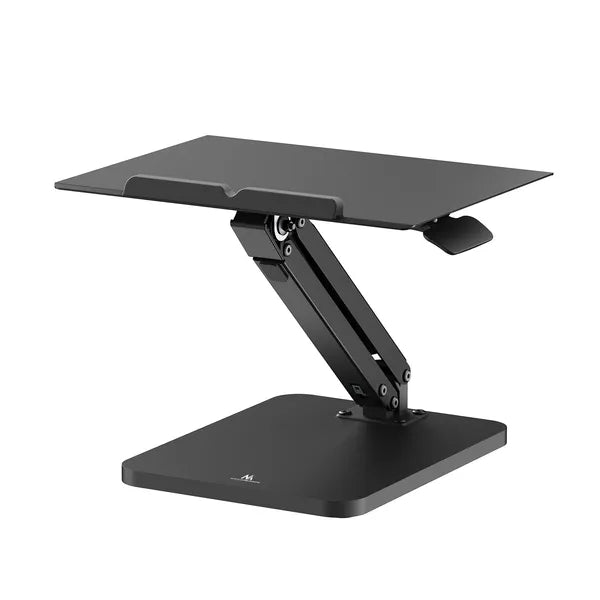 Maclean MC-493 gázrugós monitor- és laptopállvány, 39×29,7 cm, fekete