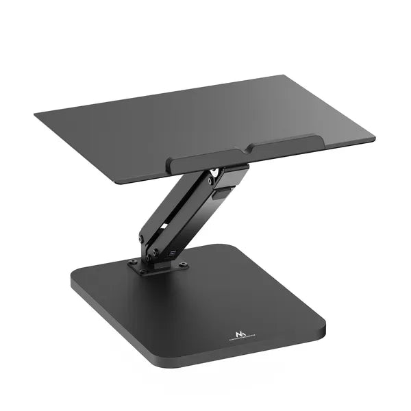 Maclean MC-493 gázrugós monitor- és laptopállvány, 39×29,7 cm, fekete