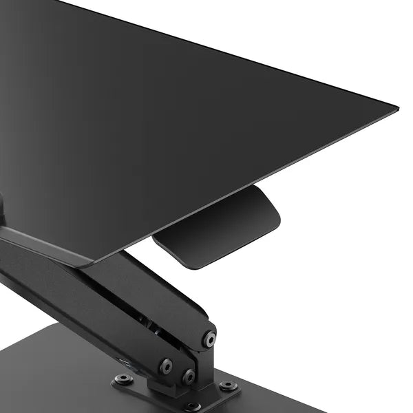 Maclean MC-493 gázrugós monitor- és laptopállvány, 39×29,7 cm, fekete