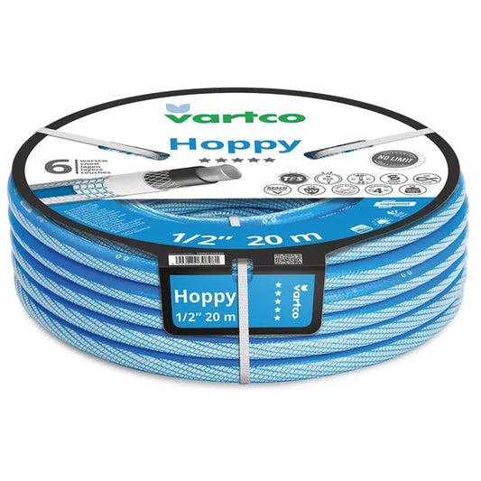 Vartco Hoppy 6 rétegű kerti tömlő 1/2" 20 m UV- és algaálló