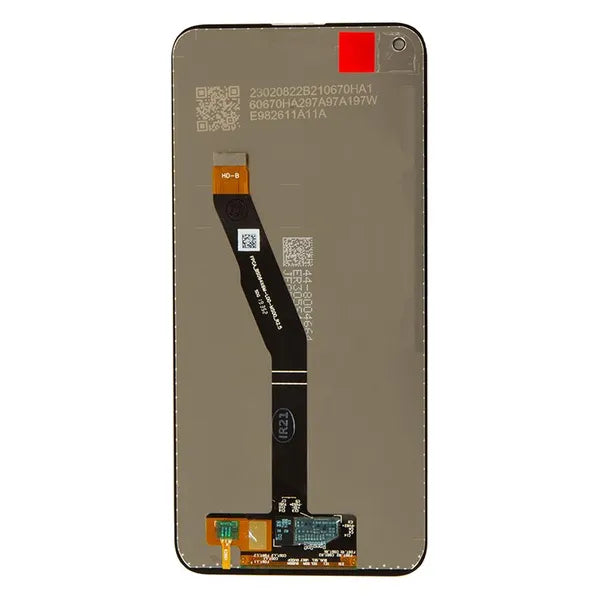 Huawei P40 Lite E LCD érintőkijelző modul IPS, fekete (ART-L28/L29)