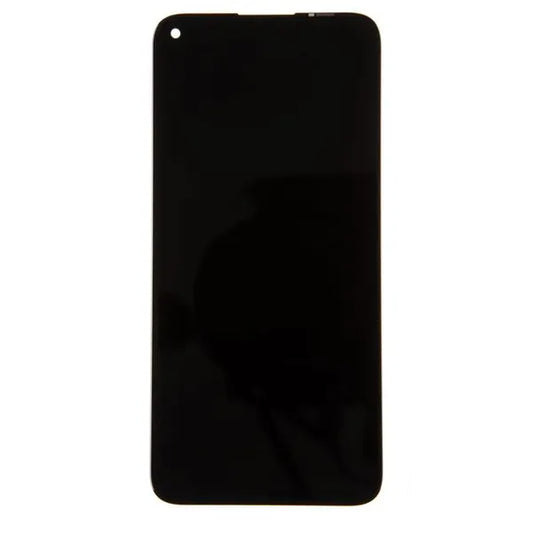 Huawei P40 Lite IPS LCD érintőkijelző modul, fekete